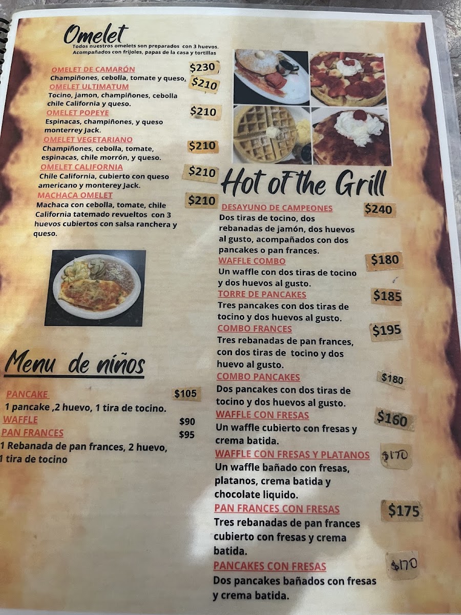 Los Magueyales Restaurant Bar Menu - Image 2
