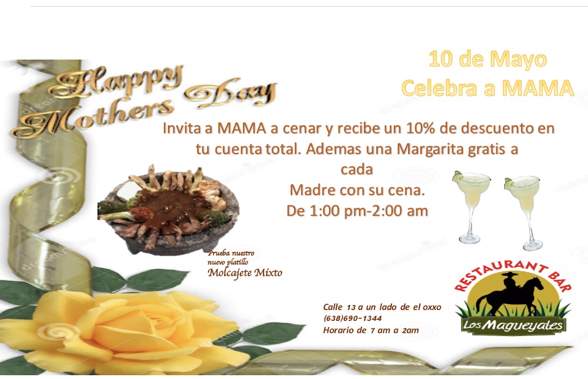 Los Magueyales Restaurant Bar Menu - Image 5